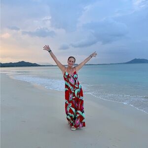 Farm Rio Brasil pants and top. Size G/L pants. Size GG/XL top fits M/L.